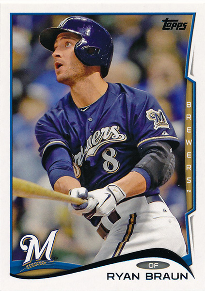 Ryan Braun 2012 Topps Career Day #CD-10 - Milwaukee Brewers at 's  Sports Collectibles Store