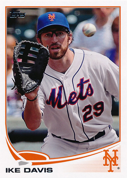 This is a 2012 photo of Ike Davis of the New York Mets baseball