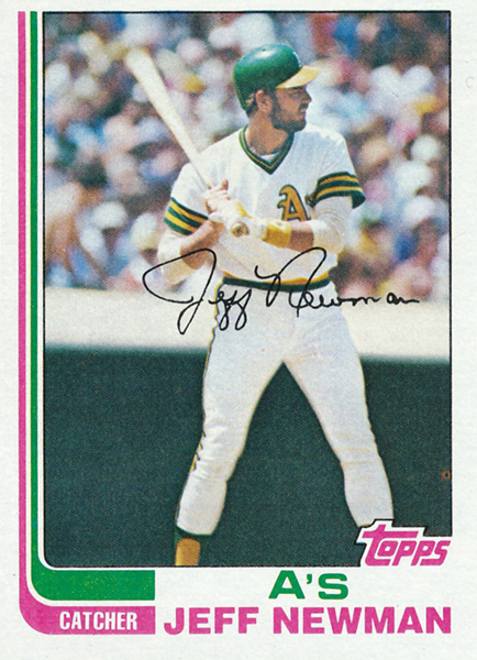  1980 Topps #34 Jeff Newman DP NM+++ Oakland Athletics Baseball  : Collectibles & Fine Art