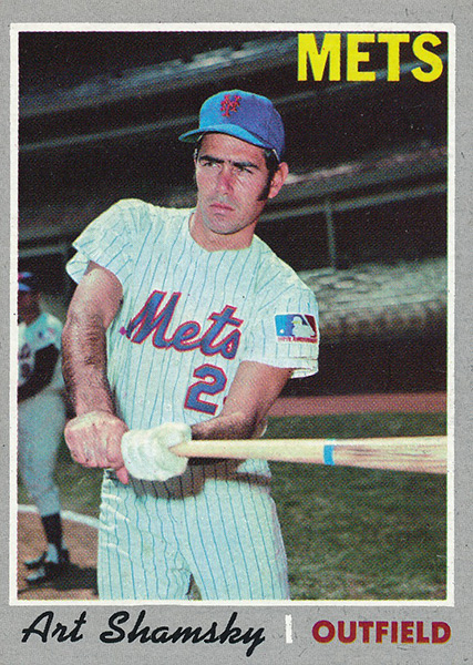 Art Shamsky - Jewish Baseball Museum  Old baseball cards, New york mets  baseball, Baseball