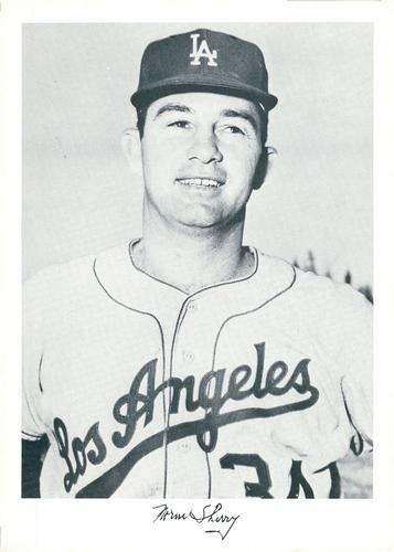 Norm Sherry Signed 8X10 Photo Autograph Los Angeles Dodgers Thin Auto COA 