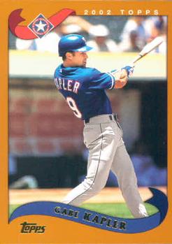  2001 Topps #286 Gabe Kapler - Texas Rangers (Baseball
