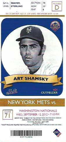 art shamsky baseball card