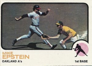 Epstein-1973-Topps-OaklandAs(front)