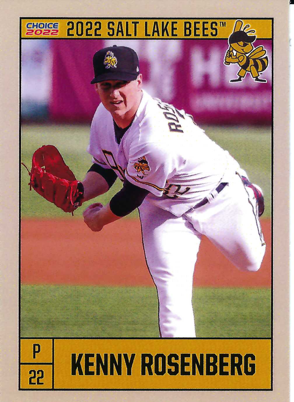 Topps Salt Lake Bees Baseball Trading Cards